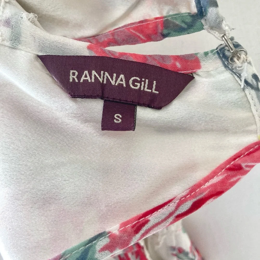Anthropologie Ranna Gill Kalila Floral Dress Size S - Picture 11 of 13